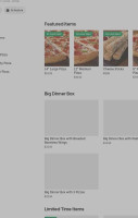 Pizza Hut menu