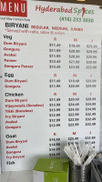 Arby's menu