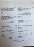 Stan's Maple Cafe menu