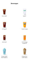 Mcdonald's menu