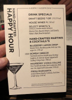 Bonefish Grill menu
