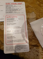 Ruth's Chris Steak House menu