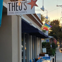 Theo's Steak, Sides Spirits outside