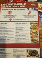 Old Chicago Pizza Taproom menu