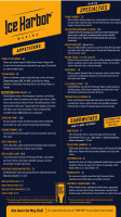 Ice Harbor Brewing Company menu
