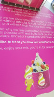 Menchie's Frozen Yogurt drink