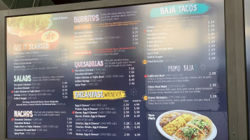 Fuzzy's Taco Shop menu