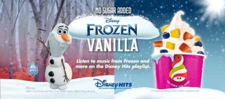 Menchie's Frozen Yogurt menu