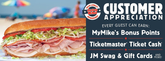 Jersey Mike's Subs food