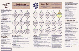 The Original Pancake House menu