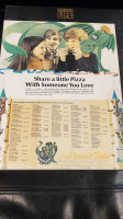 Round Table Pizza menu