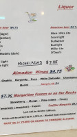 Mi Nidito menu