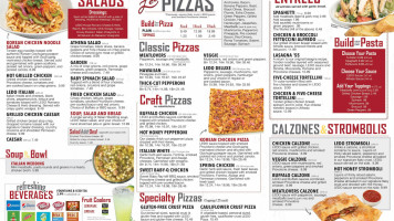 Ledo Pizza menu