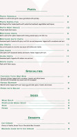 Fiola Mare menu