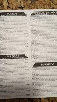 El Azteca Mexican menu