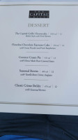 The Capital Grille menu