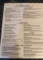 Uncle Julio's menu