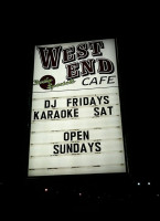 West End Cafe drink
