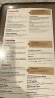 Spencer's menu