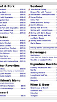 Peking Garden menu