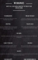 Bambino's Urban Pizzeria menu