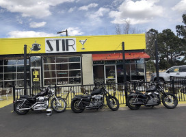 Stir Coffee Cocktails outside