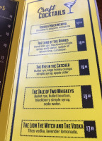 Stir Coffee Cocktails menu