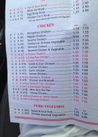 Generations Cafe menu
