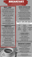 Martin Way Diner menu