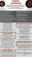 Martin Way Diner menu