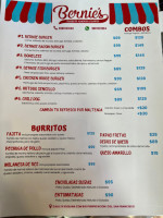 Fresca Cafe menu