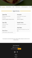 Salty Iguana menu