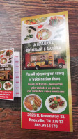 Taqueria La Herradura menu