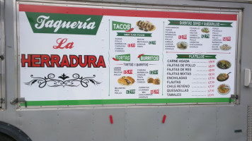 Taqueria La Herradura menu