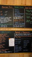 Kelly's Diner menu