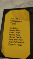 Captain Whidbey Inn menu