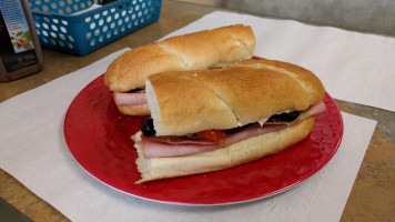 Village Pizza Subs food