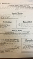 Burger Boss menu