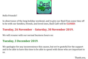 Basil Café logo