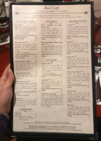 Basil Café menu