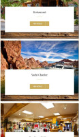 Pirate Cove Resort Marina menu