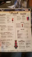 Bb King's Blues Club menu