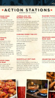 Bb King's Blues Club menu