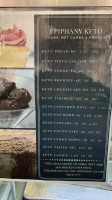 Epiphany Gluten Free Bakery menu