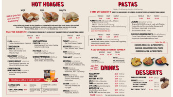 Longboard's Grill menu
