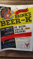 Brink Beerjoint Grill menu