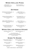 Solstice menu