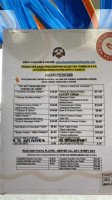 The Potato Place menu