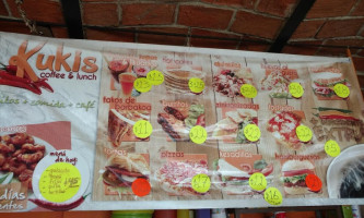 Mccants Cafe menu