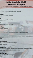 Lyle's Sportsbar Pizza Pub menu